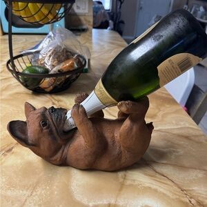 French Bulldog Wine Holder